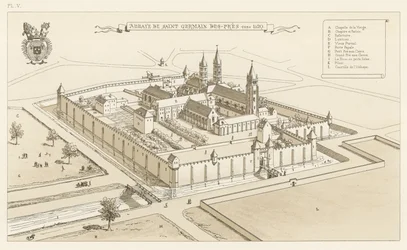 Abadía de Saint Germain des-Prés, hacia 1520