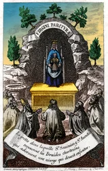 Adoración de la Virgen María
