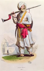 Soldado afgano, c.1840-50