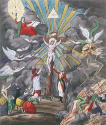 Alegoría del restablecimiento de la religión católica en Francia en 1802 bajo Napoleón Bonaparte como Primer Cónsul, 1802