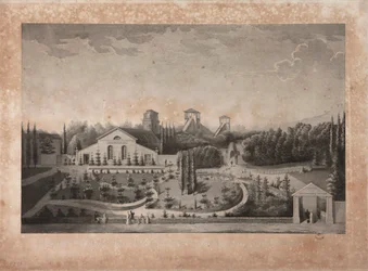 Parque de atracciones con Panstéréorama