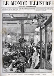Ataques anarquistas en París en febrero de 1894. La explosión en el Café Terminus. 