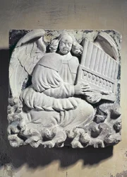 Ángel músico (bajorrelieve)