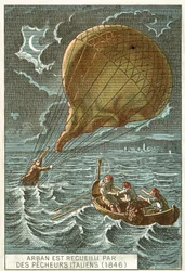Arban rescatado por pescadores italianos