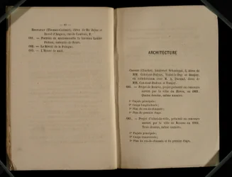 Capítulo de arquitectura, del Salon des Refuses, 1863