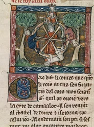 Arthur en la Rueda de la Fortuna