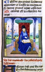 Assaron, de Histoire des Philosophes, finales del siglo XV