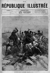 Asesinato de Olga Skobeleva (1823-1880), madre de Mikhail Dmitrievich Skobeleff (general Skobeleff o Skobelev) (1843-1882), por un grupo de ladrones el 6 de junio