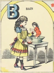 B: baño