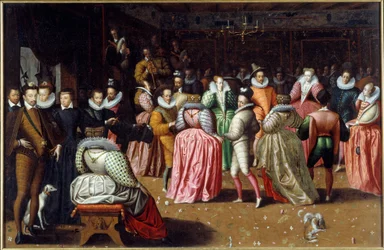 Baile en la corte del Rey Enrique III y la Reina Catalina de Médicis, conocido como el Baile del Duque de Alençon