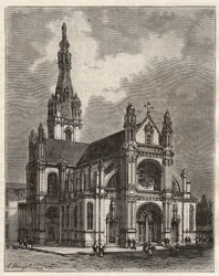 Basílica de Santa Ana de Auray (1866-1872) - ubicada en Sainte-Anne-d
