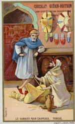 Sombrerero de cestería, Túnez