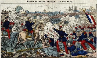 Batalla de Saint-Privat el 18 de agosto