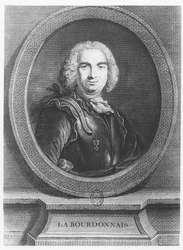 Bertrand François Mahé, Conde de La Bourdonnais (grabado)