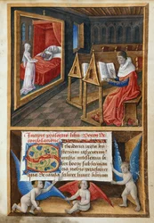 Boecio y la filosofía, ilustración de 