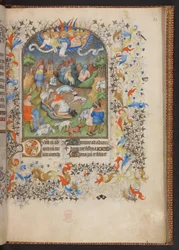 Libro de Horas, Add MS 32454 f.32r, Francia
