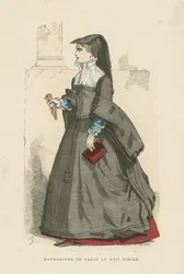 Mujer burguesa parisina, siglo XVI