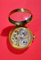 Reloj calendario, c.1690