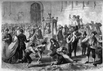 Rito católico - Bautismo - Nápoles, Italia
