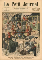 Celebración dada por la Ville de París en beneficio de las víctimas de la inundación en el sur de Francia, ilustración de 