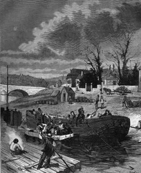 Charles Dallery (1754 - 1835) hizo que Hélice desarmara su barco de vapor. En "Historia popular de la ciencia, invenciones y descubrimientos desde los primeros siglos hasta la actualidad" por Bitard Adolphe 1880