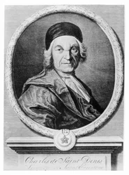 Charles de Saint-Évremond (grabado)