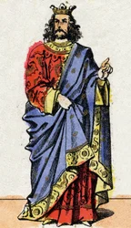 Childerico I, Rey de los Francos Salians (436-481).