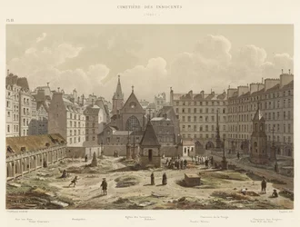 Cementerio de los Inocentes, 1750