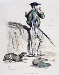 Guardacostas siglo XIX por Soubon