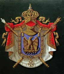 Escudo de armas del Emperador Napoleón III (1808-73)