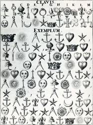 Lenguaje codificado, de Cryptographia, oder geheime Schrifft mund und wurckliche Correspondenss por Johann Balthasar Friderici, publicado en Hamburgo en 1685