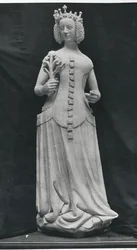 Copia de una estatua de Isabel de Baviera (1371-1435)