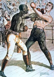 Corbett-Jackson: 61 asaltos por un No Match! 1891