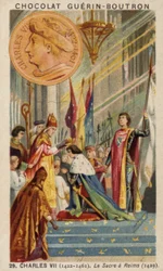 Coronación de Carlos VII de Francia en Reims