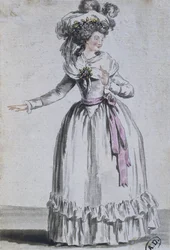 Traje de una actriz