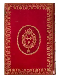 Portada de Livre II des Lettres Epistolarum, de 