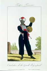 Cimbalista de la Guardia Real, c.1790