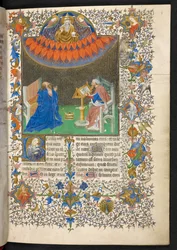 David y el Señor, Breviario de Juan el Temerario, Add. 35311, f.8r