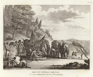 Muerte del General François Séverin Marceau-Desgraviers