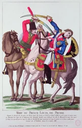 Muerte del Príncipe Luis de Prusia, 10 de octubre de 1806