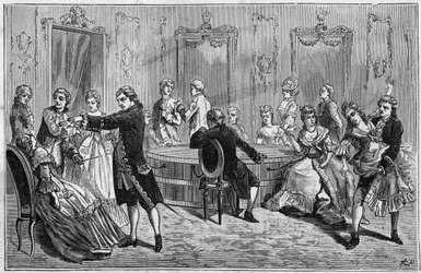 Demostración por Frederic Antoine Mesmer (Franz Anton Mesmer)