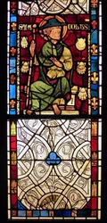 San Santiago: grisalla de la Chapelle du Chateau, Rouen?
