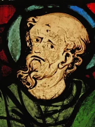 El panel de San Pablo de la Capilla del Castillo, Rouen