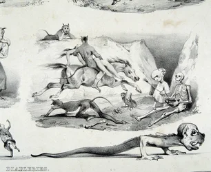 Diablerías (imágenes del diablo) - por Le Poitevin
