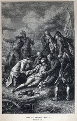 Descubre Canadá: Muerte del General James Wolfe (1727-1759) militar británico en la Batalla de Quebec el 13 de septiembre