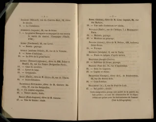 Doble página del Salon des Refuses, 1863