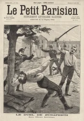 Duelo entre dos oficiales del ejército austrohúngaro en Budapest