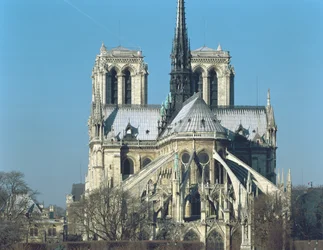 Extremo este de Notre Dame, 1163-1345