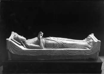 Efigie de Leonor de Aquitania (c.1122-1204) Reina de Francia, luego de Inglaterra
