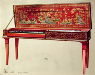 Clavicordio del siglo XVIII